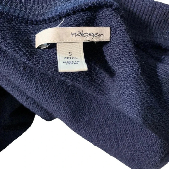 NORDSTROM Halogen Cream Cloud Two Toned Sweatshirt - Small - Picture 6 of 6